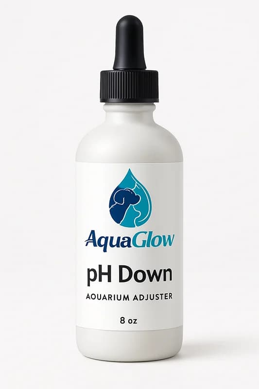AquaGlow pH Down Aquarium Adjuster (8 oz)