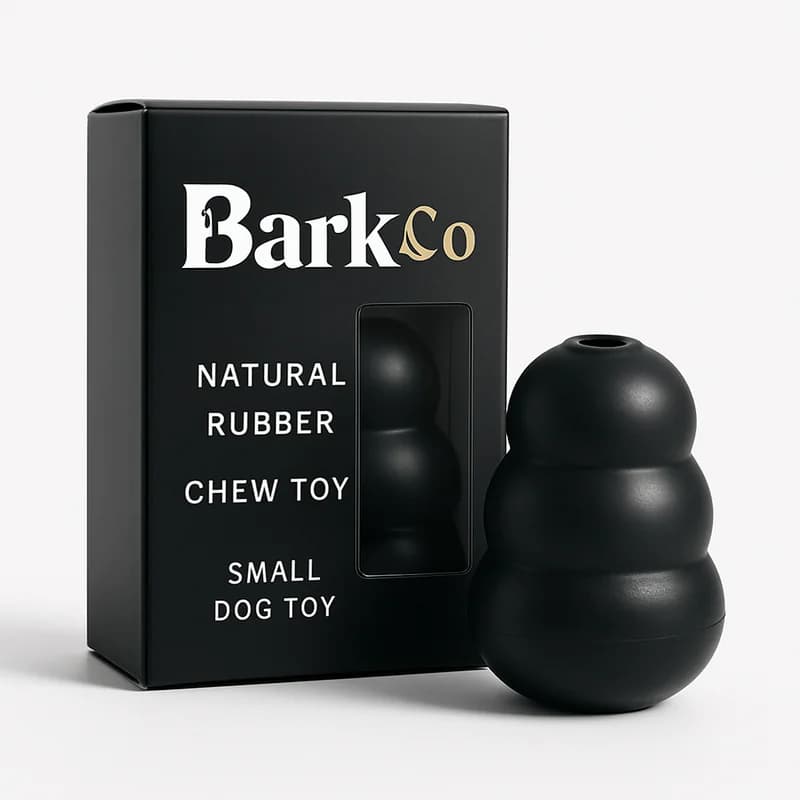 Bark & Co Natural Rubber Chew Toy Small Dog Toy