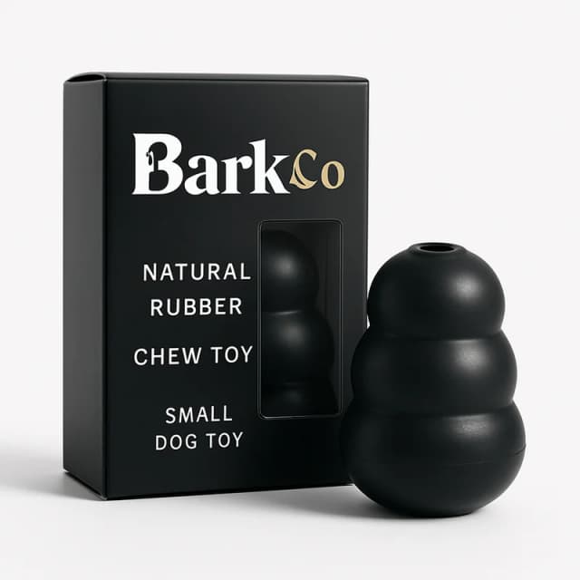 Bark & Co Natural Rubber Chew Toy Small Dog Toy
