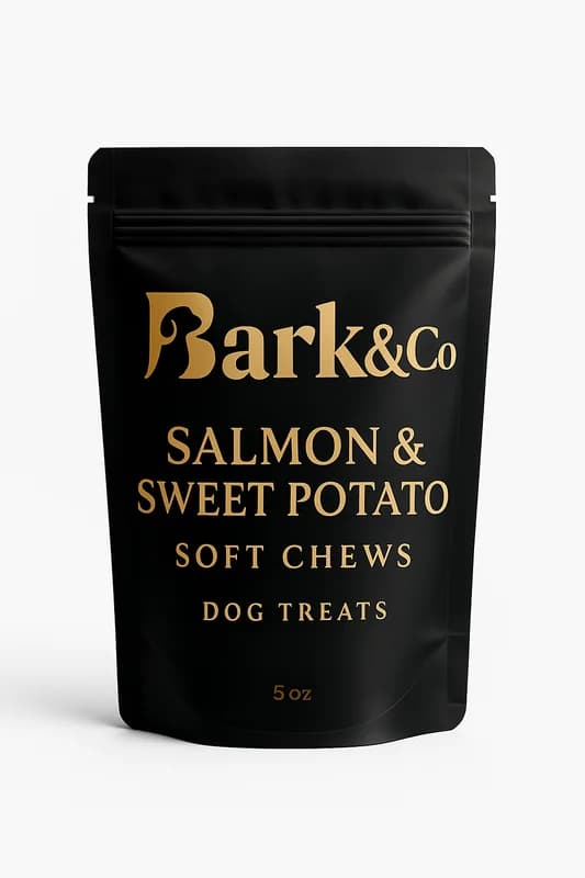 Bark & Co Salmon & Sweet Potato Soft Chews 5 oz Dog Treats