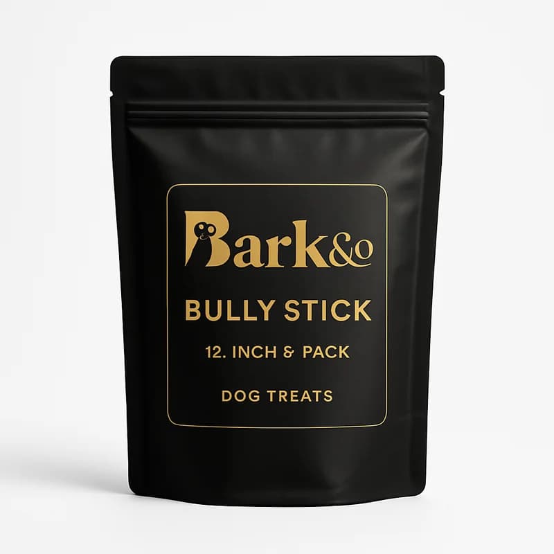 Bark & Co Bully Stick 12-Inch 3-Pack Dog Treats