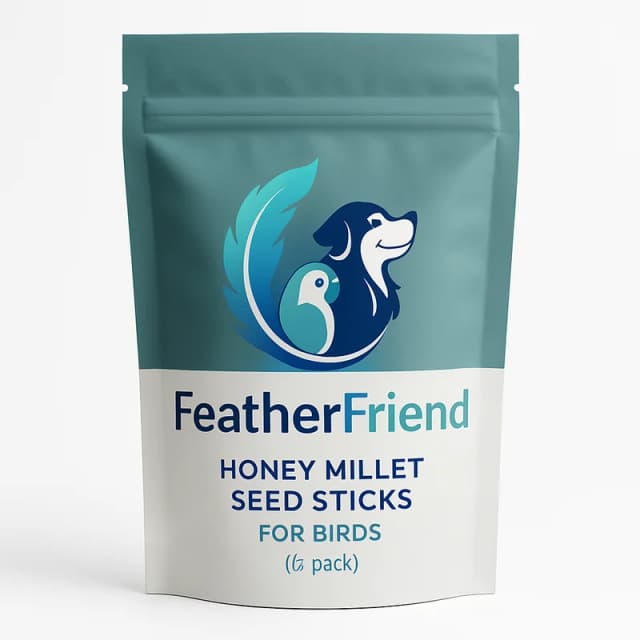 FeatherFriend Honey Millet Seed Sticks for Birds (6-pack)