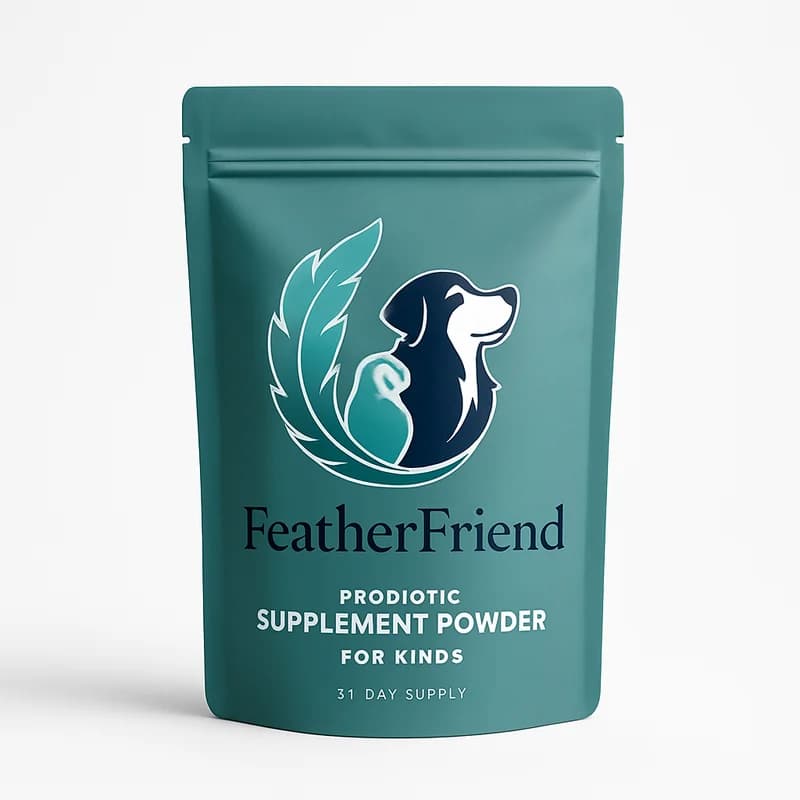 FeatherFriend ProBiotic Supplement Powder for Birds (45-day supply)