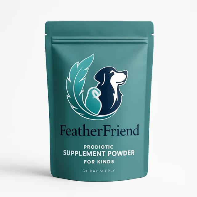 FeatherFriend ProBiotic Supplement Powder for Birds (45-day supply)
