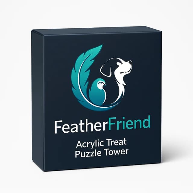 FeatherFriend Acrylic Treat Puzzle Tower