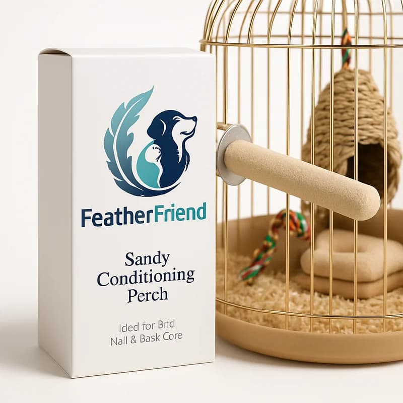 FeatherFriend Sandy Conditioning Perch