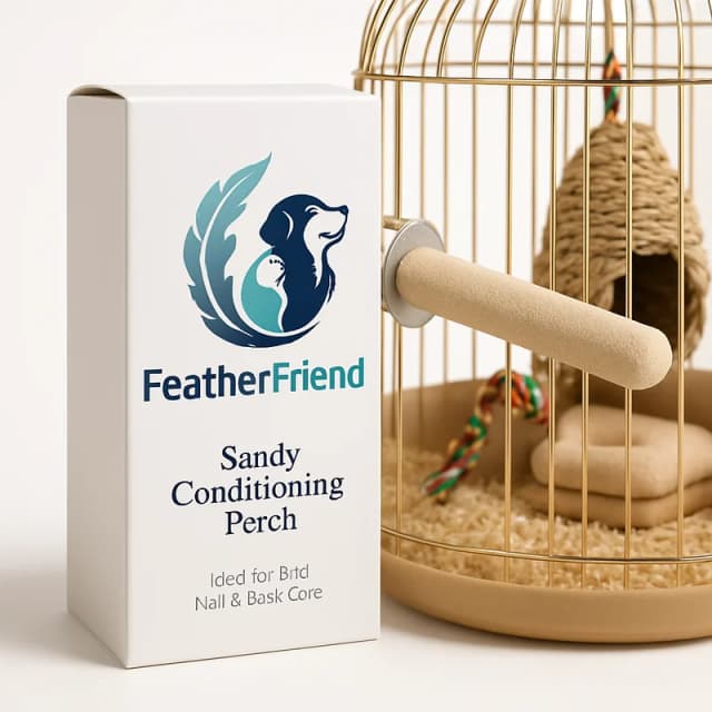 FeatherFriend Sandy Conditioning Perch