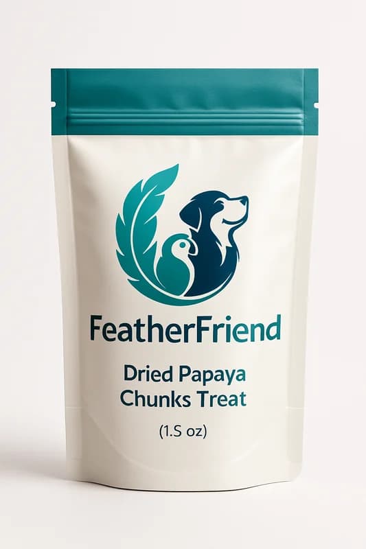 FeatherFriend Dried Papaya Chunks Treat (1.5 oz)