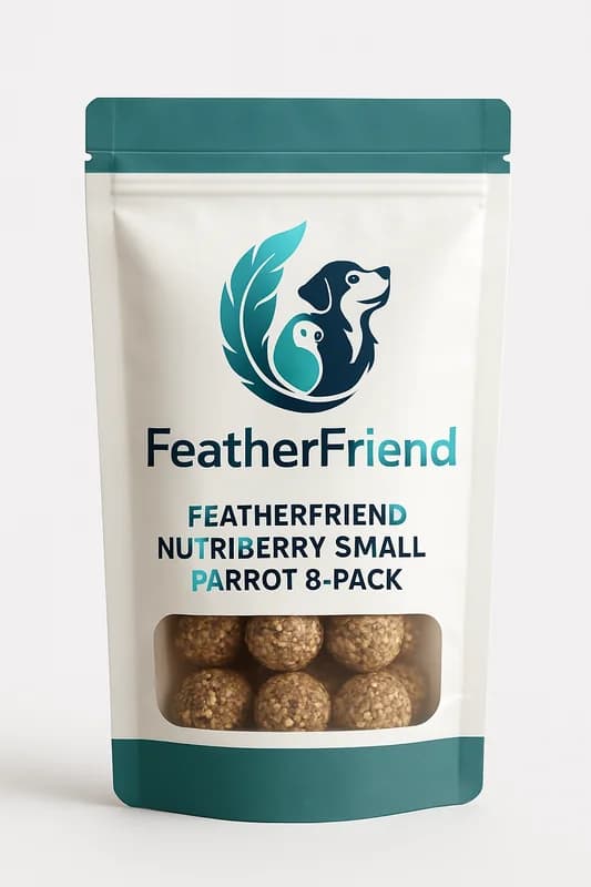 FeatherFriend Nutriberry Small Parrot 8-Pack