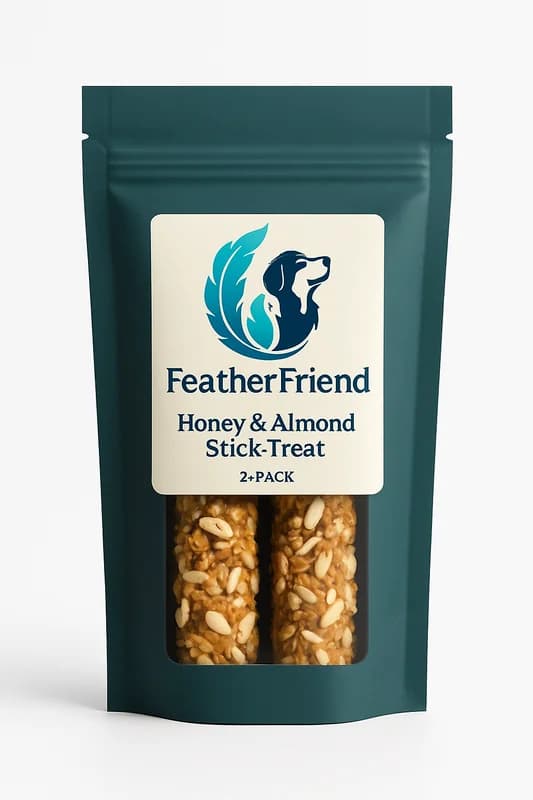 FeatherFriend Honey & Almond Stick Treat 2-Pack