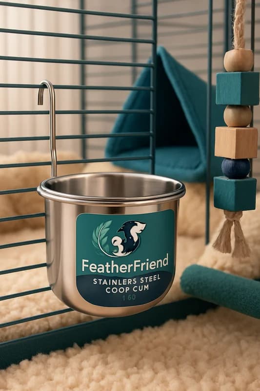FeatherFriend Stainless Steel Coop Cup 4 oz