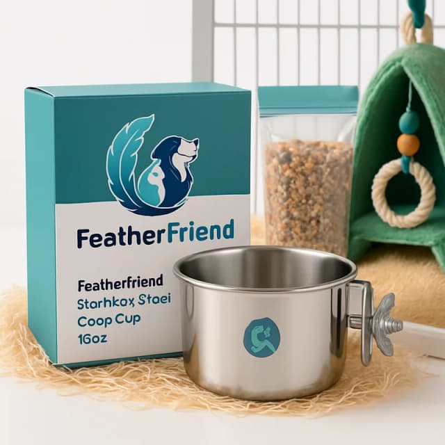FeatherFriend Stainless Steel Coop Cup 16 oz