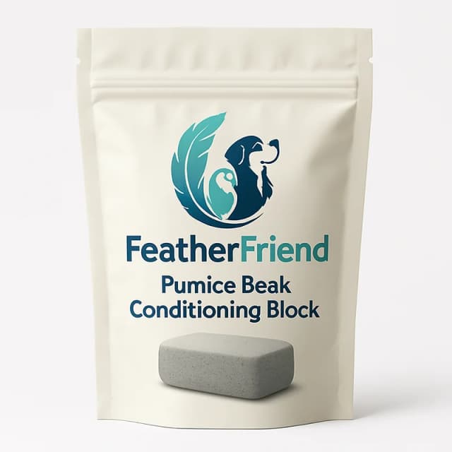 FeatherFriend Pumice Beak Conditioning Block