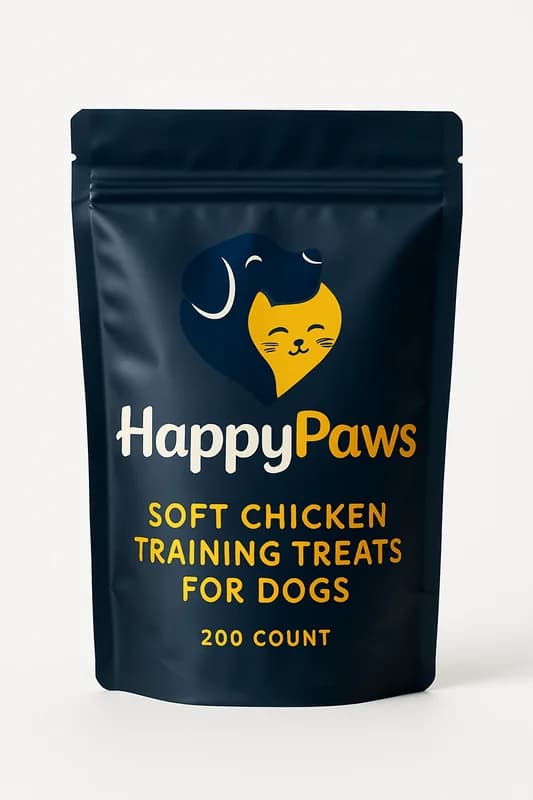HappyPaws Soft Chicken Training Treats for Dogs (200 count)