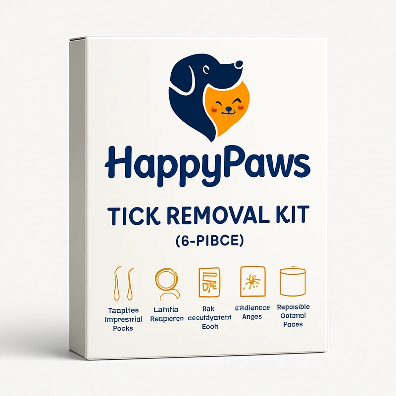 HappyPaws Tick Removal Kit (6-piece)