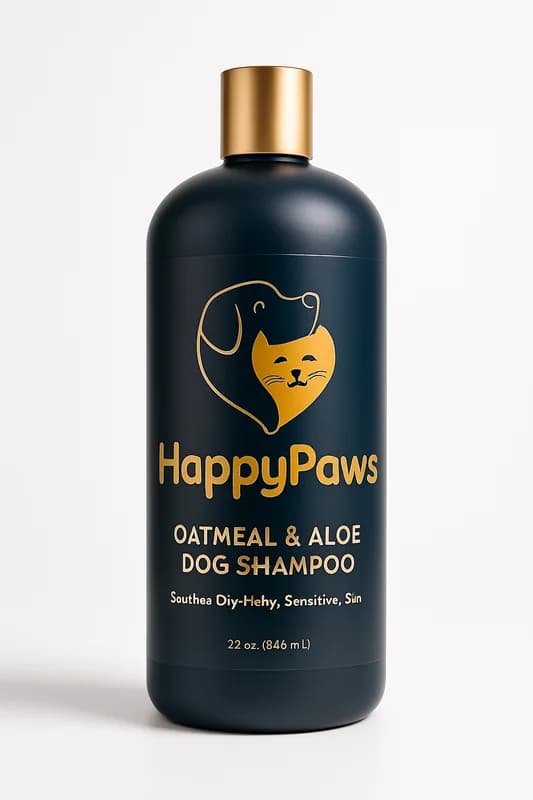 HappyPaws Oatmeal & Aloe Dog Shampoo (32 oz)