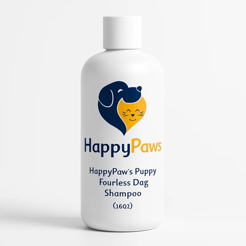 HappyPaws Puppy Tearless Dog Shampoo (16 oz)