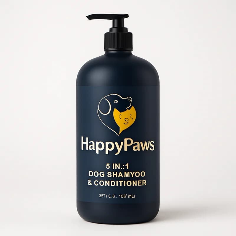 HappyPaws 2-in-1 Dog Shampoo & Conditioner (32 oz)