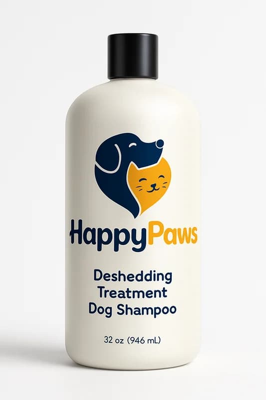 HappyPaws Deshedding Treatment Dog Shampoo (32 oz)