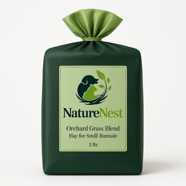 NatureNest Orchard Grass Blend Hay for Small Animals (3 lb)