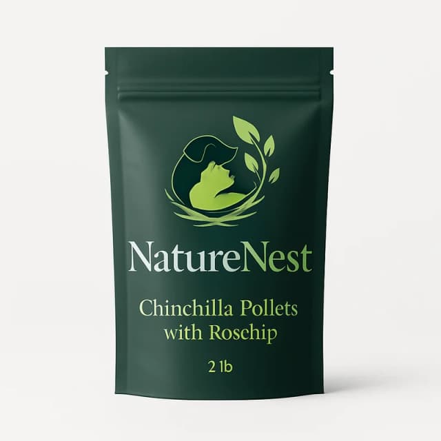 NatureNest Chinchilla Pellets with Rosehip (2 lb)