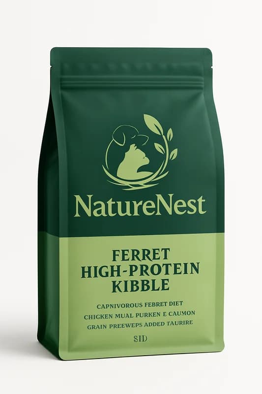 NatureNest Ferret High-Protein Kibble (3 lb)