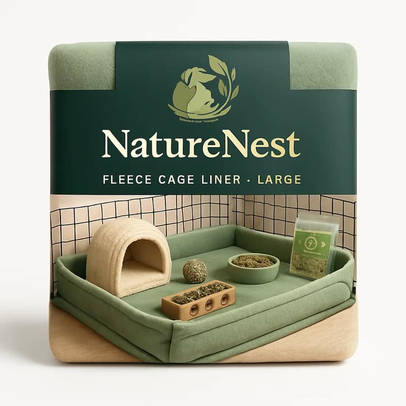 NatureNest Fleece Cage Liner — Large
