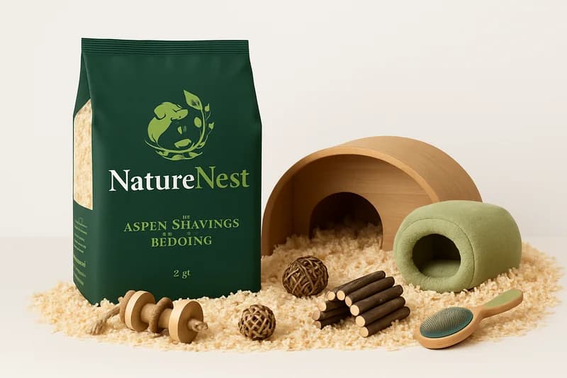 NatureNest Aspen Shavings Bedding (8 qt)