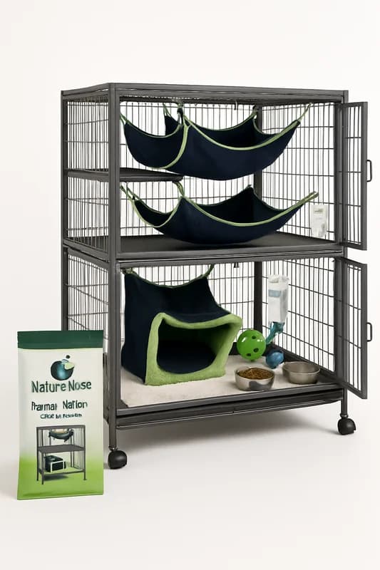 NatureNest Ferret Nation 2-Level Cage