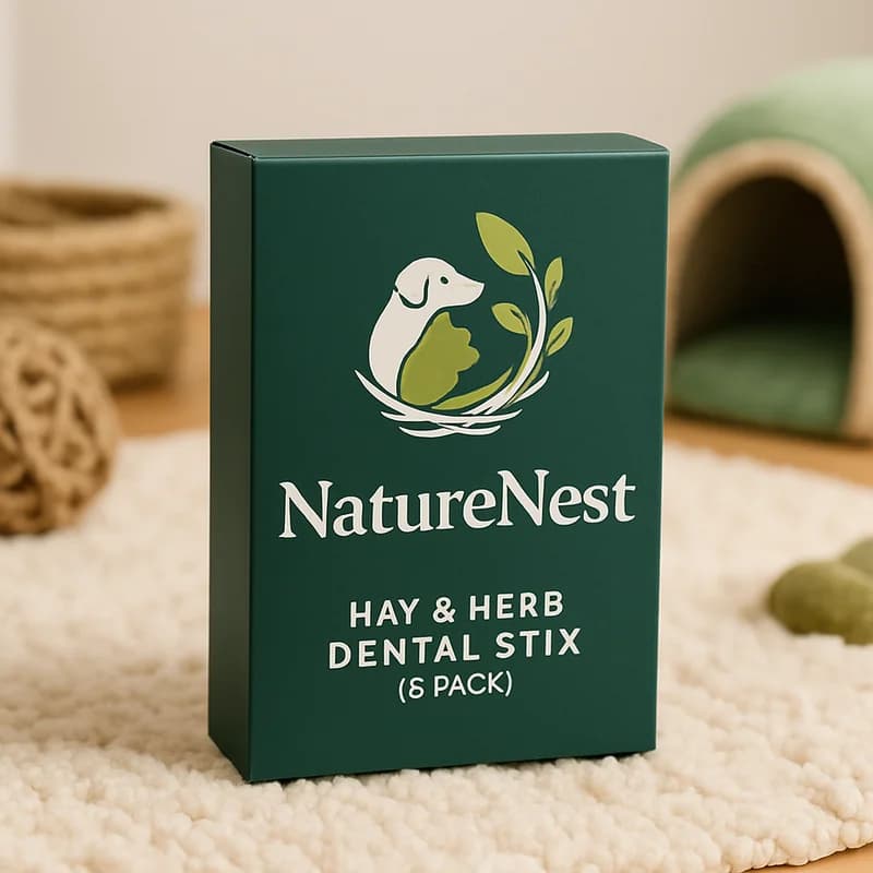 NatureNest Hay & Herb Dental Stix (8-Pack)