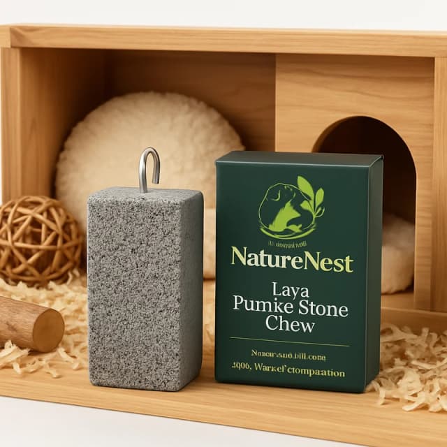 NatureNest Lava Pumice Stone Chew