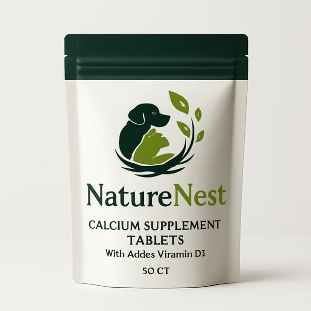 NatureNest Calcium Supplement Tablets (50 ct)