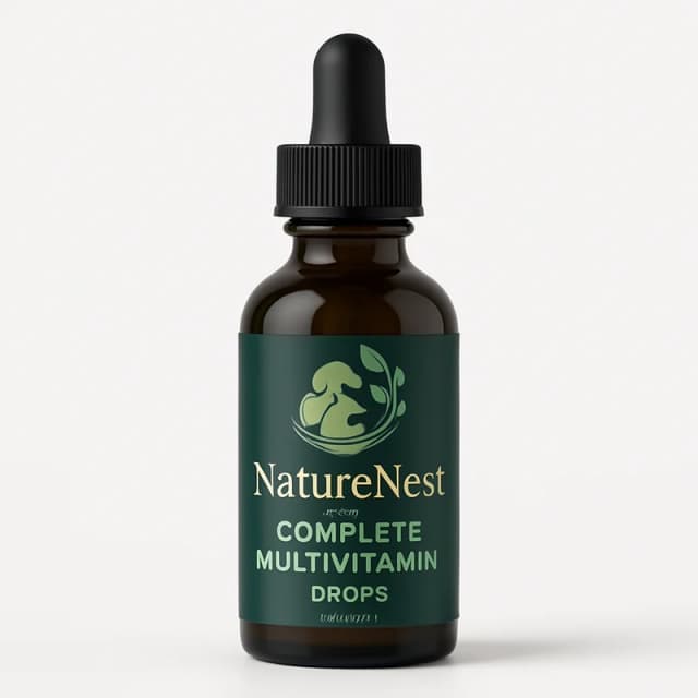 NatureNest Complete Multivitamin Drops (2 oz)