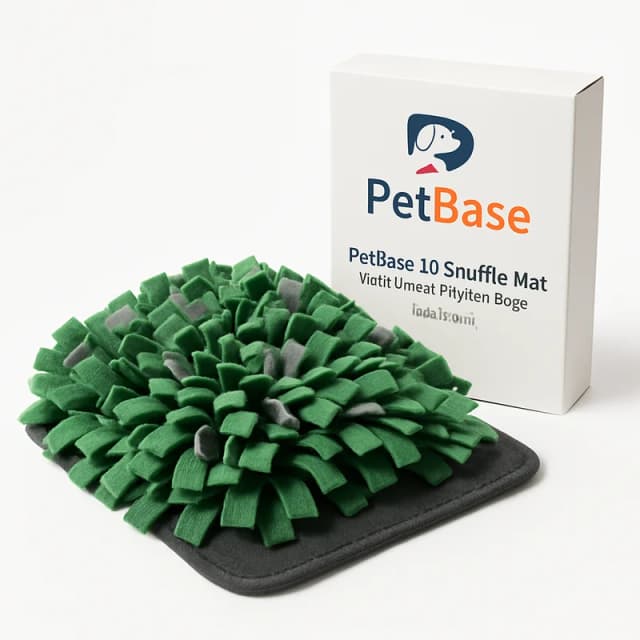 PetBase IQ Snuffle Mat Enrichment Toy for Dogs (12x16 inch)