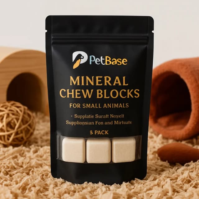 PetBase Mineral Chew Blocks for Small Animals (3-pack)