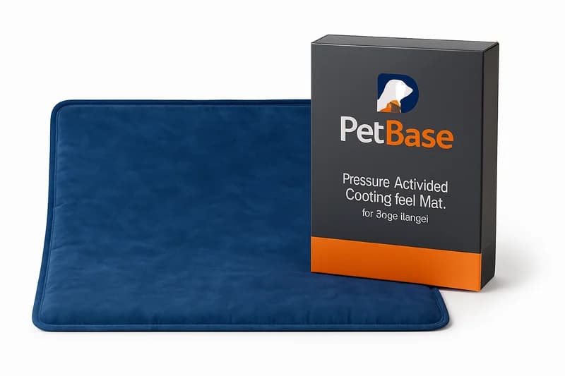 PetBase Pressure-Activated Cooling Gel Mat for Dogs (Large)