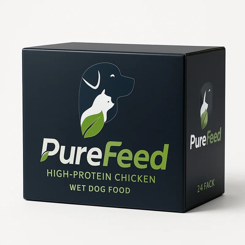 PureFeed High-Protein Chicken Wet Dog Food (24-pack)