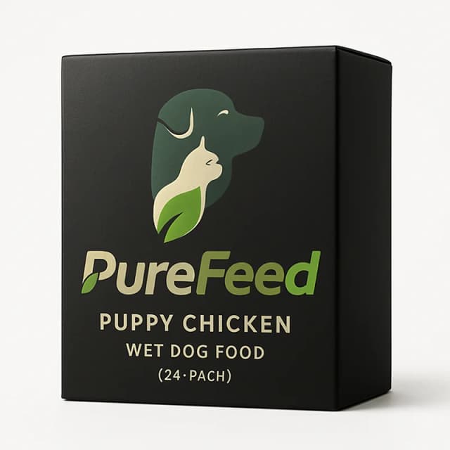 PureFeed Puppy Chicken Wet Dog Food (24-pack)