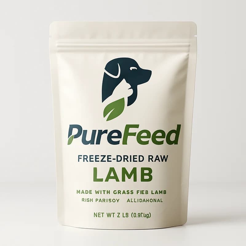 PureFeed Freeze-Dried Raw Lamb Dog Food (2 lb)