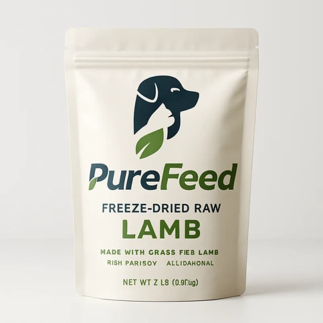 PureFeed Freeze-Dried Raw Lamb Dog Food (2 lb)