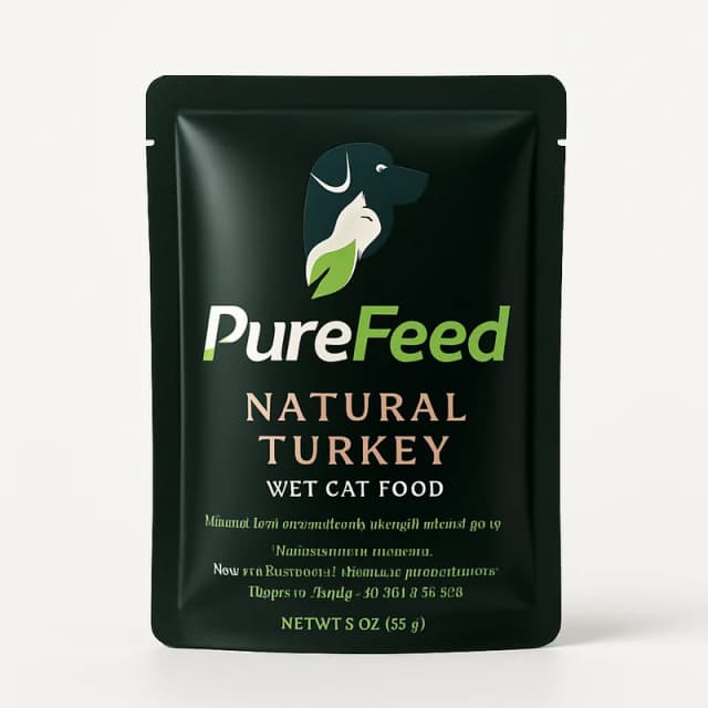 PureFeed Natural Turkey Wet Cat Food (3 oz)