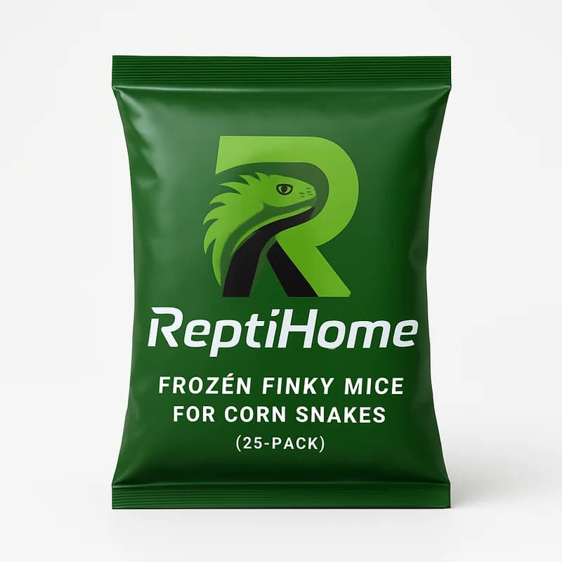 ReptiHome Frozen Pinky Mice for Corn Snakes (25-pack)
