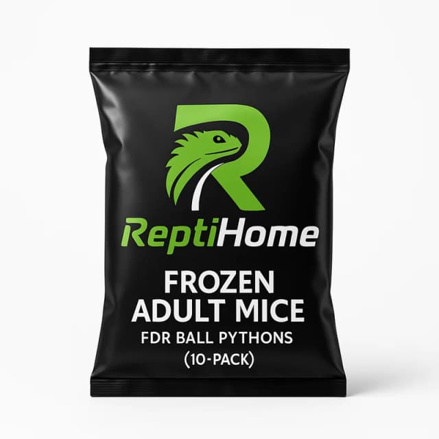 ReptiHome Frozen Adult Mice for Ball Pythons (10-pack)