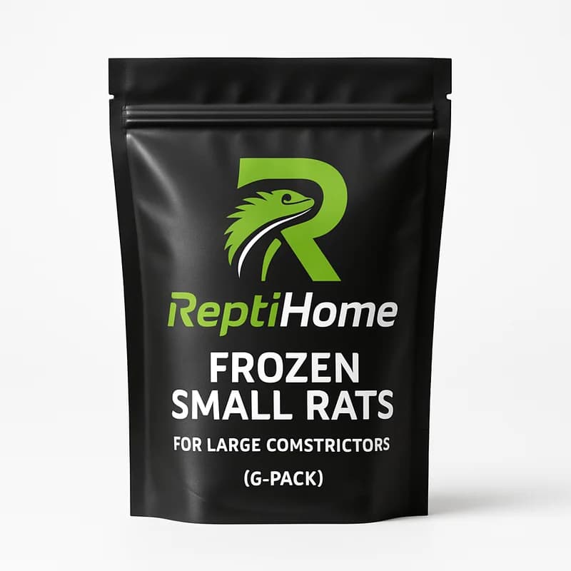 ReptiHome Frozen Small Rats for Large Constrictors (6-pack)