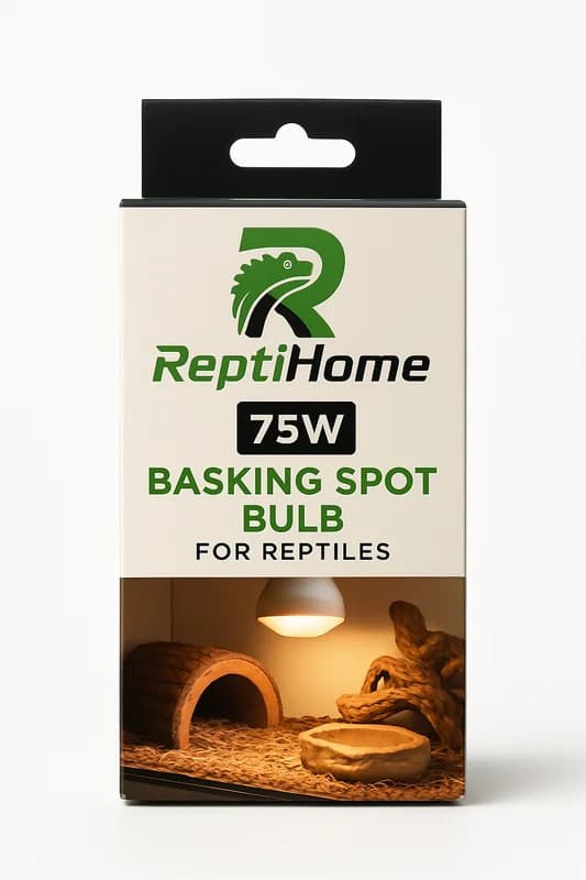ReptiHome 75W Basking Spot Bulb for Reptiles