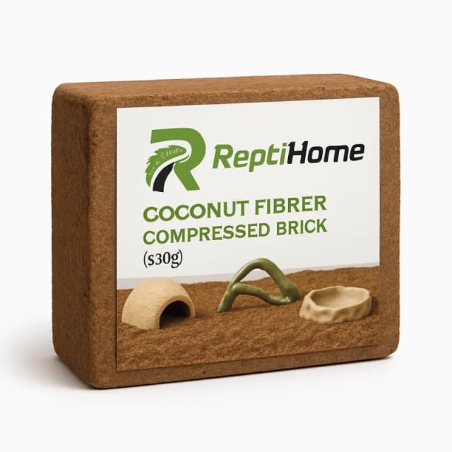 ReptiHome Coconut Fiber Compressed Brick (650g)