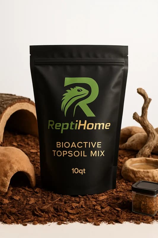 ReptiHome Bioactive Topsoil Mix (10qt)