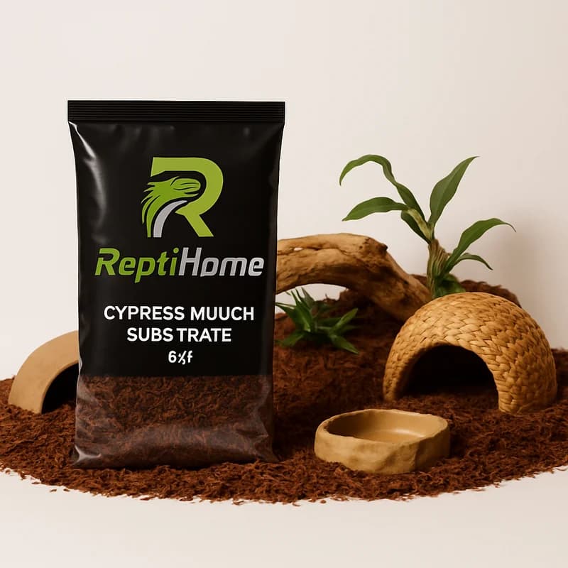 ReptiHome Cypress Mulch Substrate (8qt)