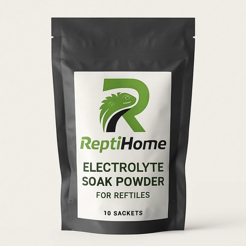 ReptiHome Electrolyte Soak Powder for Reptiles (10 sachets)