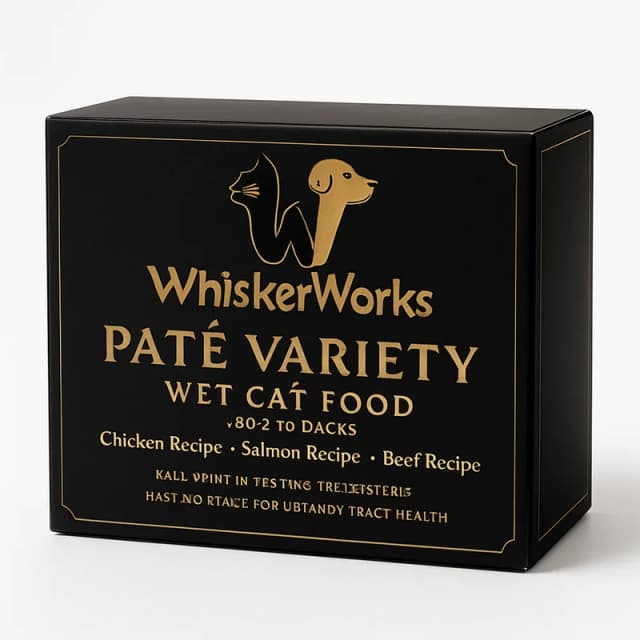 WhiskerWorks Pate Variety Wet Cat Food (3 oz 12-pack)